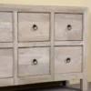 Aarohia - Mangohouten Dressoir Met 10 Laden