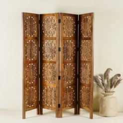 Aatma Naturel - Mangohouten Kamerscherm 180cm
