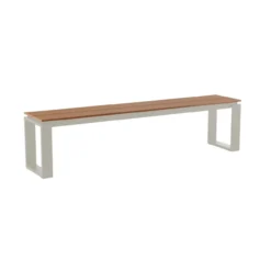 Abel tuinbank beige - 180 x 43 cm