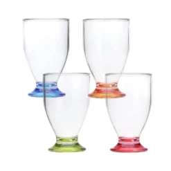 Acryl Glas Juice Party - set van 4