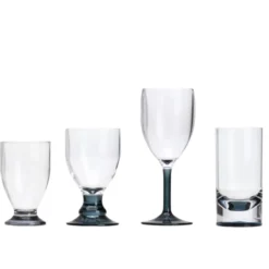 Acryl Glas Juice smoke - set van 4