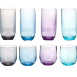 Acryl Glas Moonstone short - set van 4