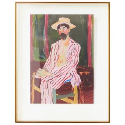 Acrylic frame olive artist
