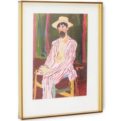 Acrylic frame olive artist