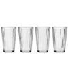 Acryl Longdrinkglas Crystal Line - set van 4