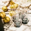 Acryl Longdrinkglas Smoke Slim Jim - set van 4