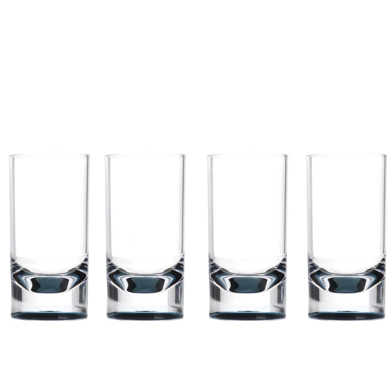 Acryl Longdrinkglas Smoke Slim Jim - set van 4