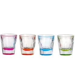 Acryl Shotglazen Party - set van 4