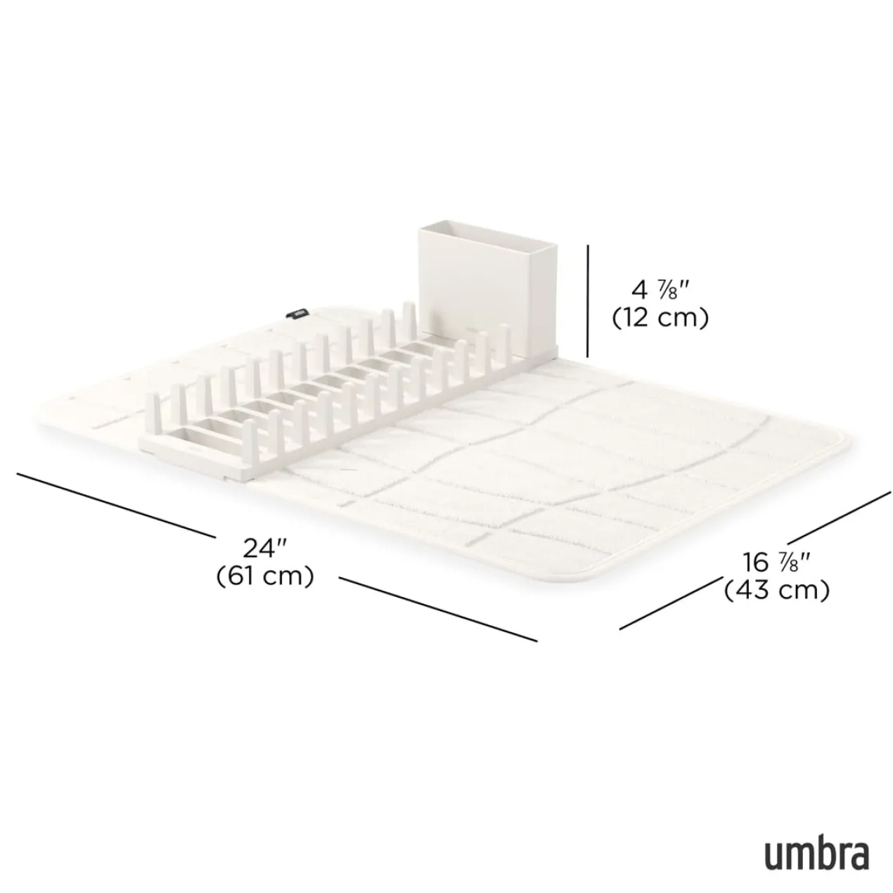 Afdruipmat Udry Ultra met bestekbakje zand