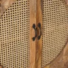Agnayi - Handgesneden Mangohouten Rotan Kast