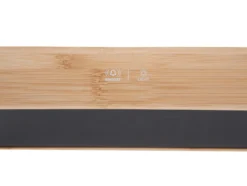 Alarm clock Changing Colour LED bamboo