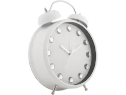 Alarm clock Glam Diamonds XL white