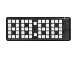 Alarm clock Keyboard LED black