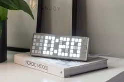 Alarm clock Keyboard LED black