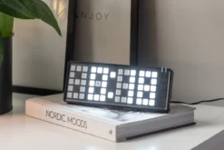Alarm clock Keyboard LED black
