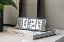 Alarm clock Keyboard LED light grey