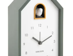 Alarm clock Modern Cuckoo jungle green