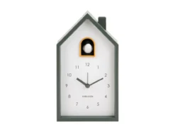 Alarm clock Modern Cuckoo jungle green