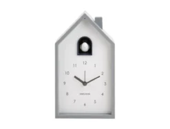 Alarm clock Modern Cuckoo mouse grey