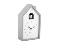 Alarm clock Modern Cuckoo mouse grey