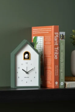 Alarm clock Modern Cuckoo mouse grey