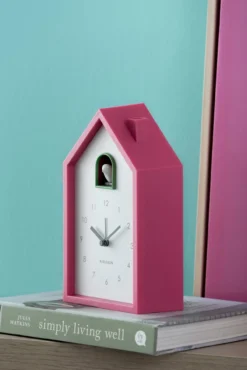 Alarm clock Modern Cuckoo mouse grey