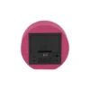 Alarm clock Spry round LED bright pink