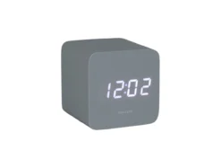 Alarm clock Spry square LED mouse grey