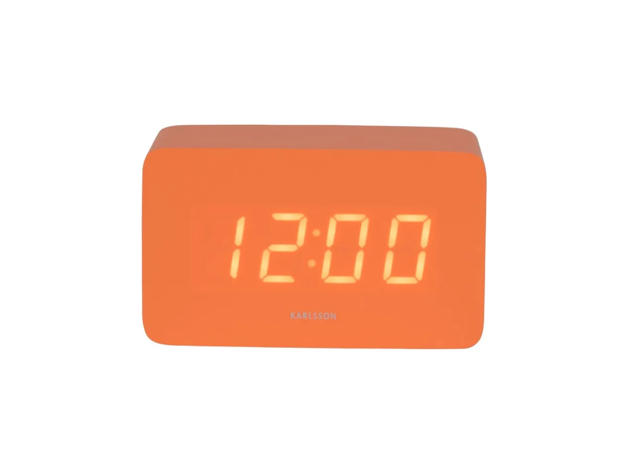 Alarm clock Spry tube LED bright orange