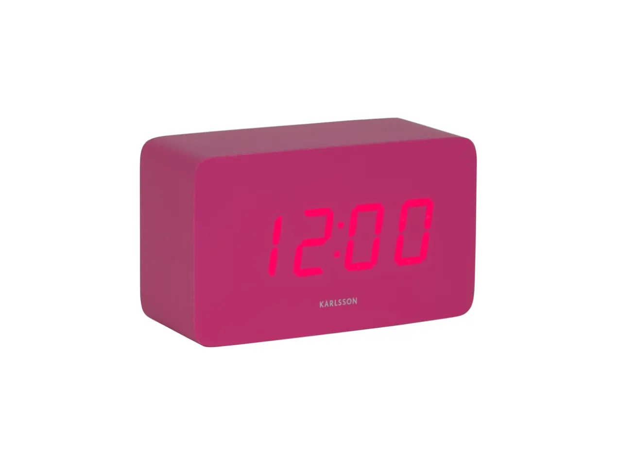 Alarm clock Spry tube LED bright pink