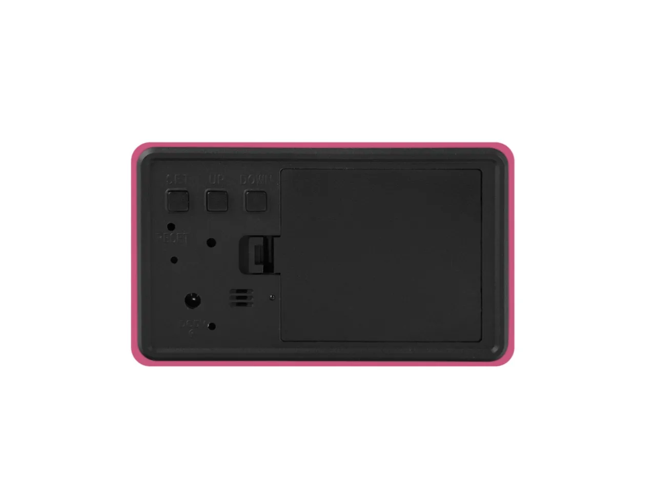 Alarm clock Spry tube LED bright pink