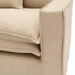 Alina Loveseat shadow linen