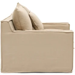 Alina Loveseat shadow linen