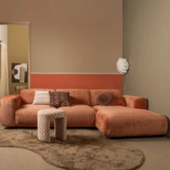 Alya vloerkleed 170x240 cm organisch pale brown