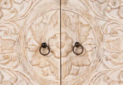 Ambalika - Handgesneden Mangohouten Dressoir