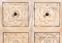 Ambalika - Handgesneden Mangohouten Dressoir