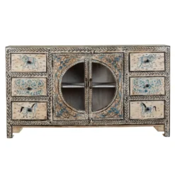 Anaya - Handbeschilderd Boho Dressoir