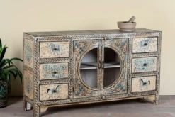 Anaya - Handbeschilderd Boho Dressoir