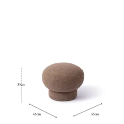 Anoo Pouf Mocha Mist S