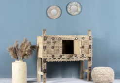 Antik Damchya Rapar -Teak hout