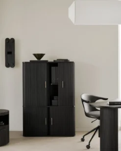 Archiefkast Roller Max - mahonie donkerbruin - 100x45