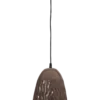 Arleso hanglamp metaal donkerbruin
