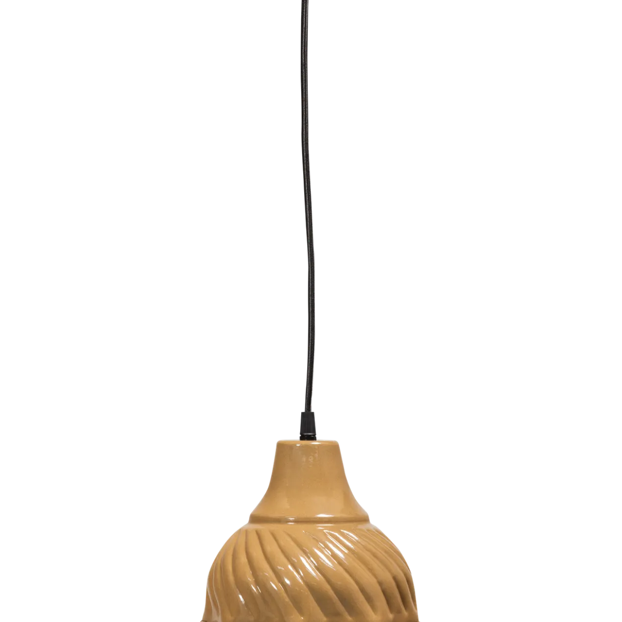 Arleso hanglamp metaal honinggeel
