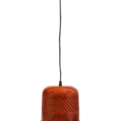 Arleso hanglamp metaal oranje/bruin