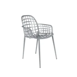 Armchair albert kuip garden light grey