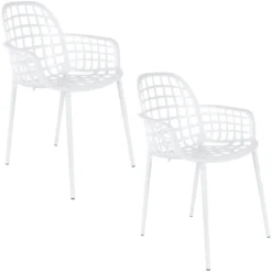 Armchair albert kuip garden white