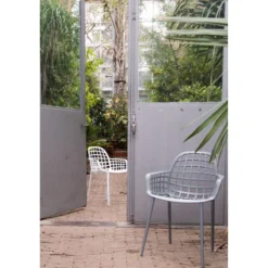 Armchair albert kuip garden white