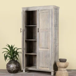 Arrya - Kast van Gerecycled Hout 190cm