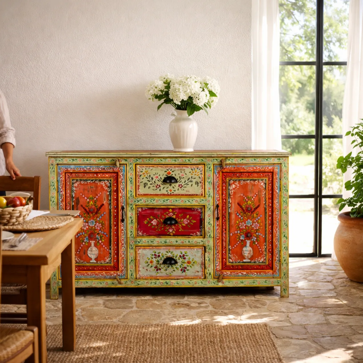 Atri - Handbeschilderd Dressoir