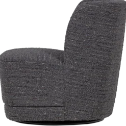 Atty draaifauteuil grove melange grijs [fsc]